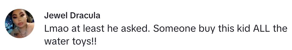 TikTok comment